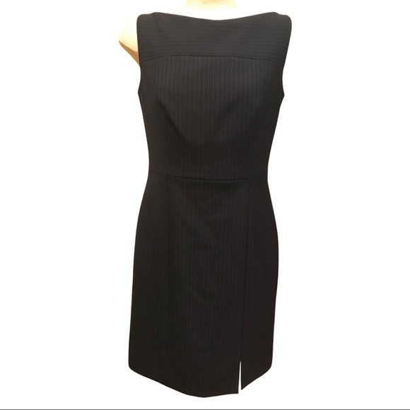 Hugo Boss Denaka pinstripe sheath dress, sz 4, NWT - Picture 6 of 13